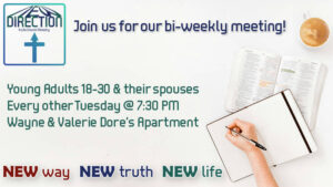 New Direction Bi-weekly meeting at Life Church at South Mountain